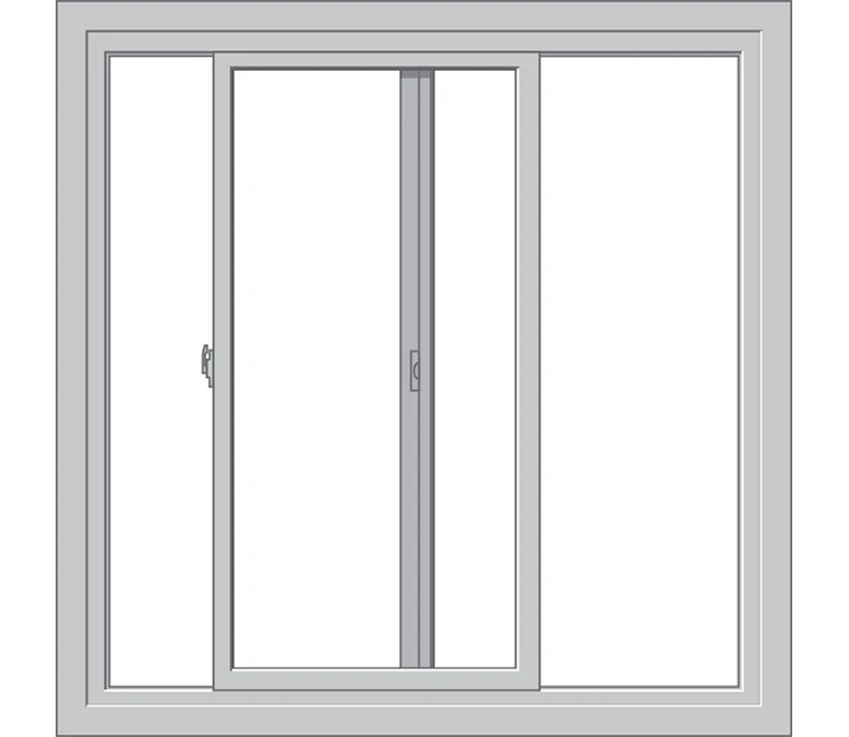 Fresno Pella Hurricane Shield Series Vinyl Sliding Window